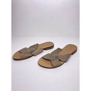 Banana Republic Sandals Size 8.5 NEW Women's KAROLINA Faux Suede Slip On Flats